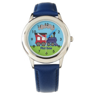 Personalised Boys Train Choo Choo Watch by CBendel