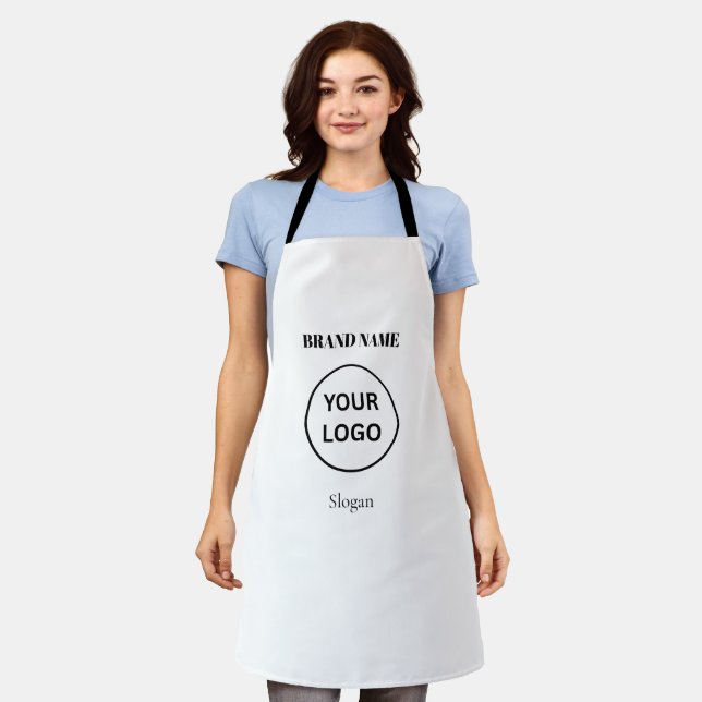 Personalised Branded Kitchen & Event Wear Apron (Worn)