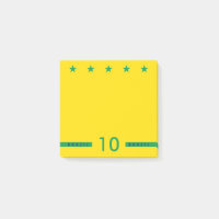 Personalised Brazil Flag Colours World Cup Soccer