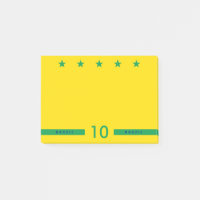 Personalised Brazil Flag Colours World Cup Soccer