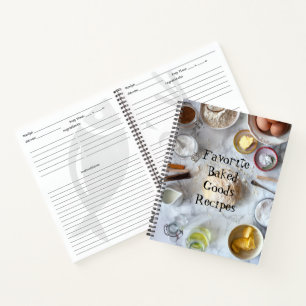 Personalised Bread and Baking Recipe Book