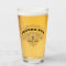 Personalised Brewing Pub Beer Glass