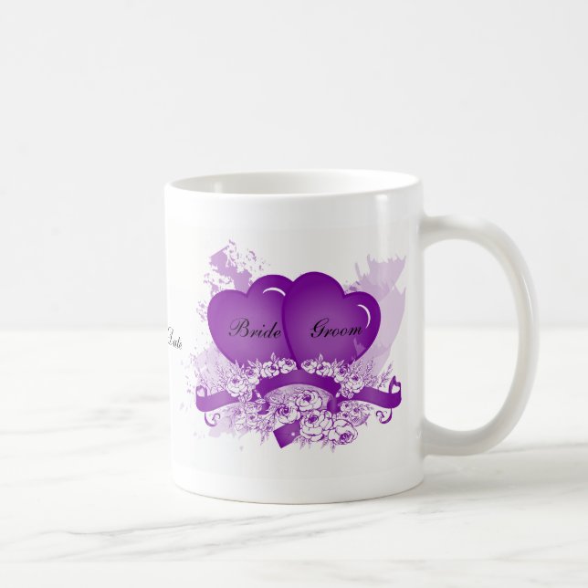 Personalised Bridal Couple Mug Template (Right)