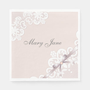 Personalised Bridal Napkin
