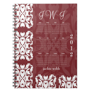 Personalised Bridal Notebook Journal Planner