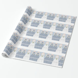Personalised Bridal Shower Wrapping Paper