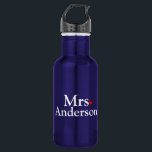 Personalised Bride 532 Ml Water Bottle<br><div class="desc">A great gift for a bride's honeymoon,  bridal shower or bachelorette party !</div>