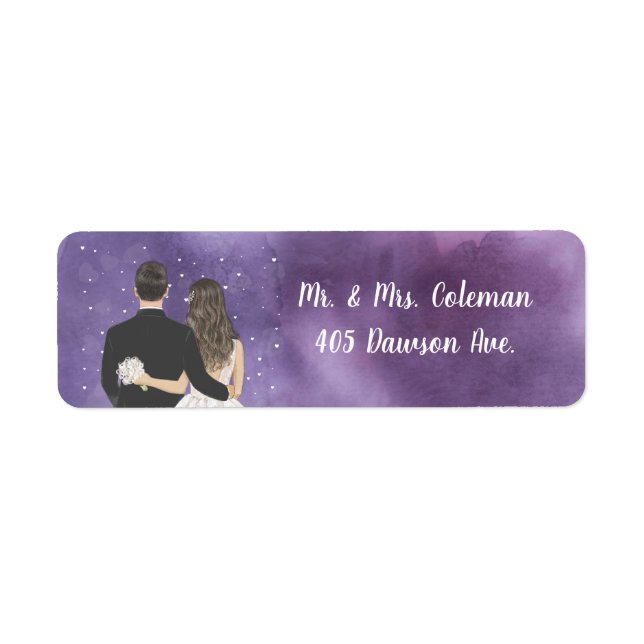 Personalised Bride and Groom  (Front)