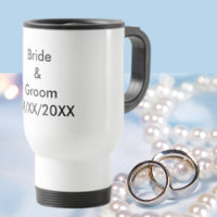 Personalised Bride and Groom with Date