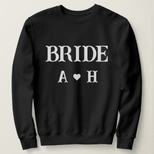 Personalised  Bride est 2025 Sweatshirt