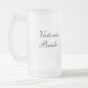 Personalised Bride Mug