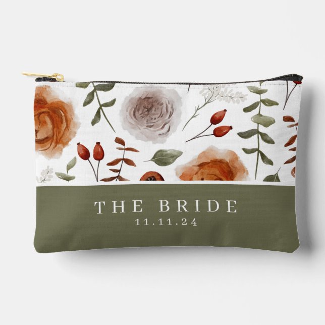 Personalised Bride Print Cut Sew Bag (Front)