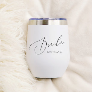 Personalised Bride Script Wedding