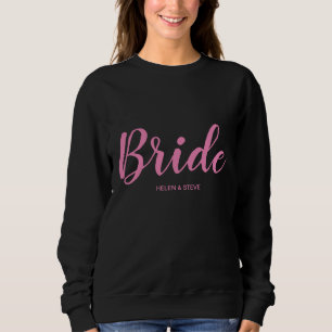 Personalised Bride Sweatshirt