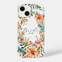 Personalised Bride to be phone case, engaged