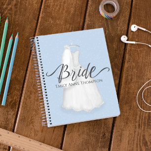 Personalised Bride Wedding Dress Planning Custom Planner