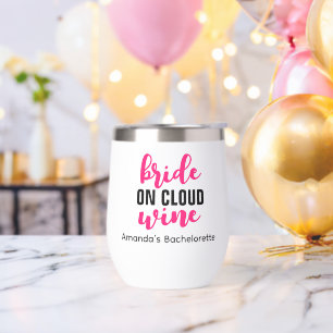 Personalised Bride Wine Bachelorette Party Favours
