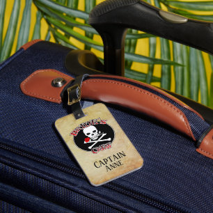 Personalised Bride's Crew Luggage Tag