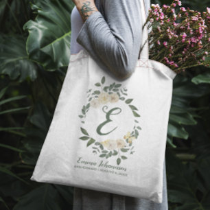 Personalised Bridesmaid Bridal Party Proposal Tote Bag