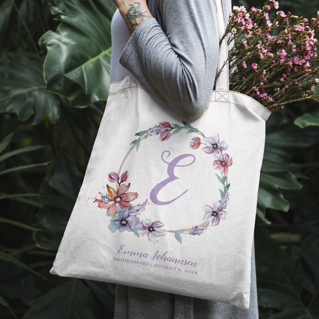 Personalised Bridesmaid Bridal Party Proposal Tote Bag (Creator Uploaded)