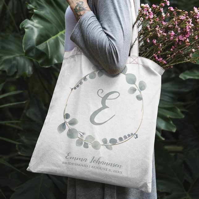 Personalised Bridesmaid Bridal Party Proposal Tote Bag (Creator Uploaded)