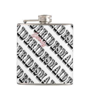 Personalised Bridesmaid Flask