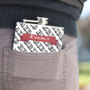 Personalised Bridesmaid Flask