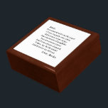 Personalised Bridesmaid  Gift Box<br><div class="desc">Bridesmaid Wooden Gift Box with the poem: " You shared with us the start of our "happily ever after",  with many tears of joy and moments of laughter. You are always there when I need you and I can always depend,  Today,  my Bridesmaid,  and forever,  my friend."</div>