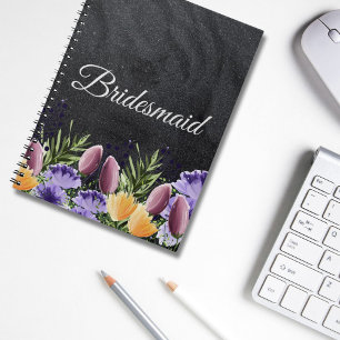 Personalised Bridesmaid Gift Idea Notebook