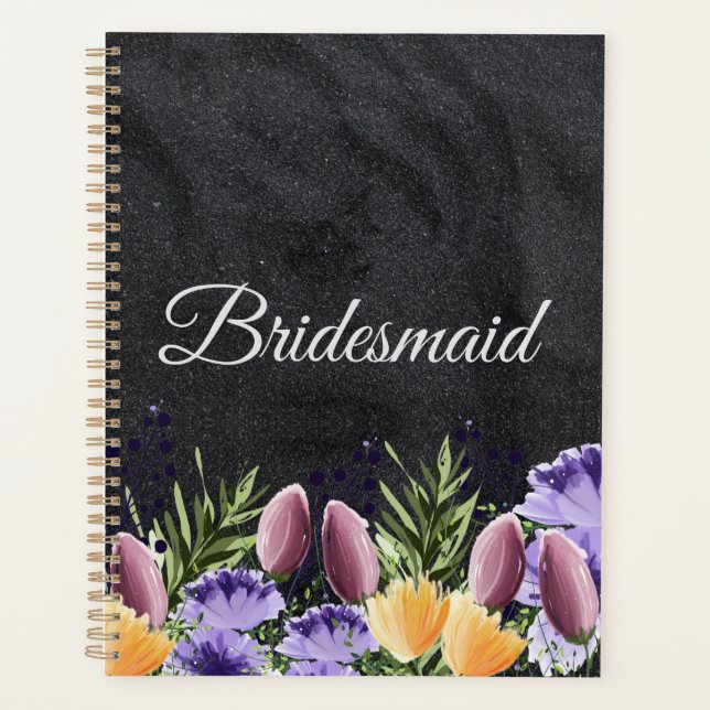 Personalised Bridesmaid Gift Idea Planner (Front)