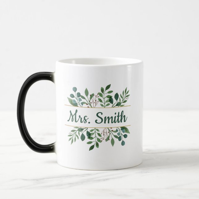 Personalised Bridesmaid Gifts | Gifts for Her Magic Mug (Left)
