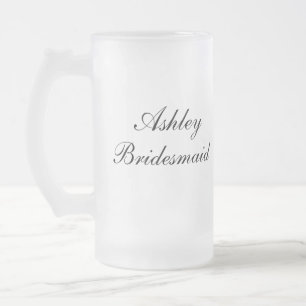 Personalised Bridesmaid Mug