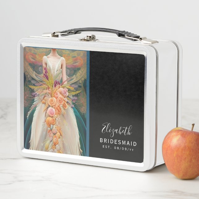 Personalised Bridesmaid Proposal Box - Bride (In Situ)