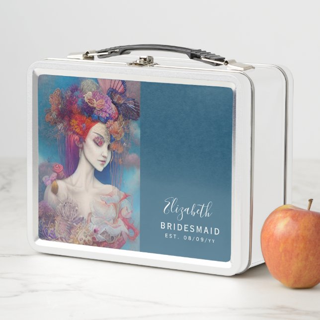 Personalised Bridesmaid Proposal Box - Bride (In Situ)