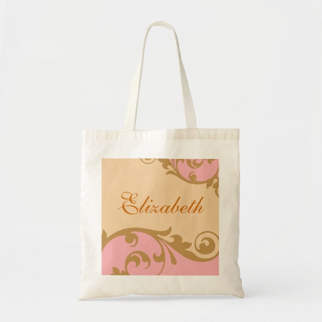 Personalised Bridesmaid Tote Bag (Front)