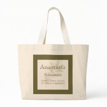 Personalised Bridesmaid Tote Bag