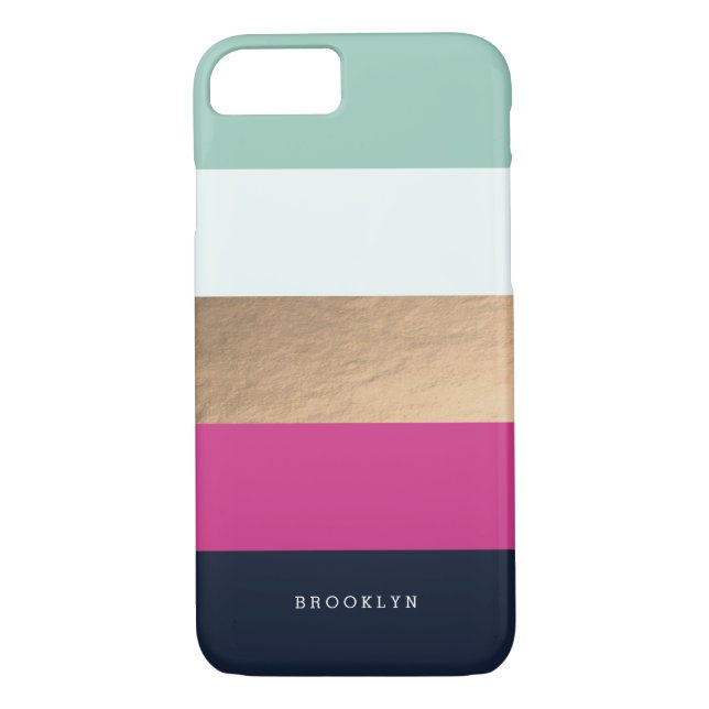 Personalised | Bright Heues Case-Mate iPhone Case (Back)