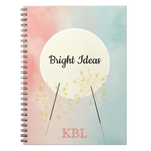 Personalised Bright Ideas Notebook