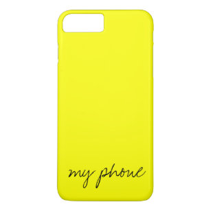 Personalised Bright Yellow Case-Mate iPhone Case