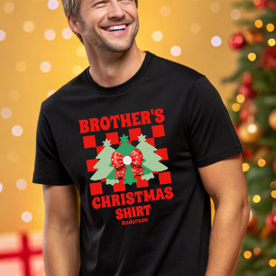 Personalised Brother's Christmas Shirt