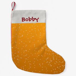 Personalised Brown Ale Beer Stocking