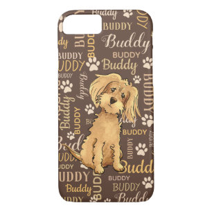 Personalised Brown Dog iPhone 8/7 Case