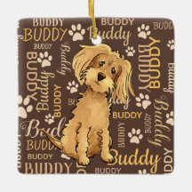 Personalised Brown Dog