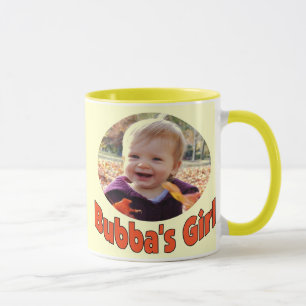 Personalised, Bubba Girl Mug