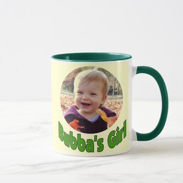 Personalised Bubbas Girl Mug (Right)