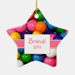 Personalised Bubblegum Ornament