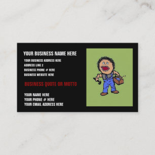 Personalised Builder Business Card
