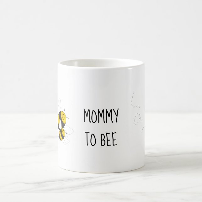Personalised bumblebee  mummy to bee mug (Center)