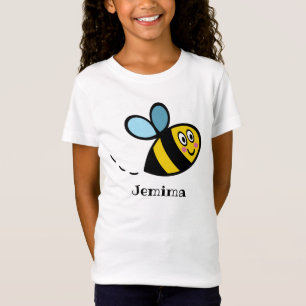 Personalised Bumblebee Pattern T-Shirt
