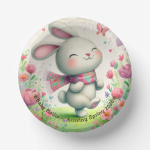 Personalised Bunny Baby Shower Bowls